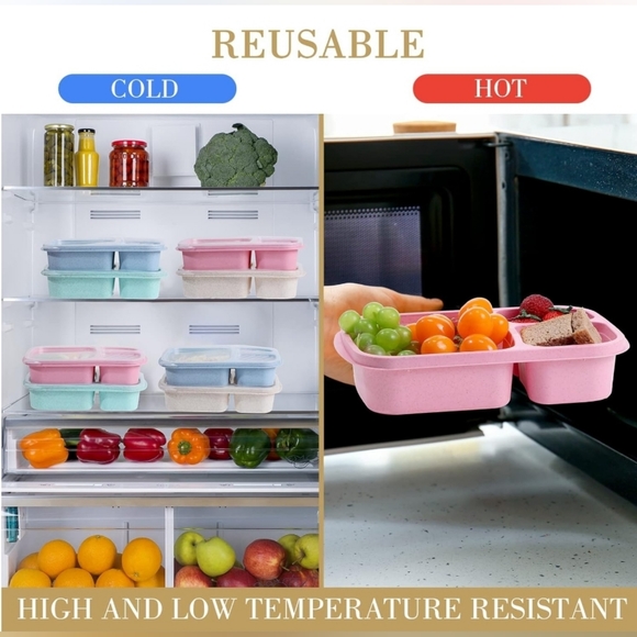 16 Pce Bento Food Storage Containers - Picture 4 of 10